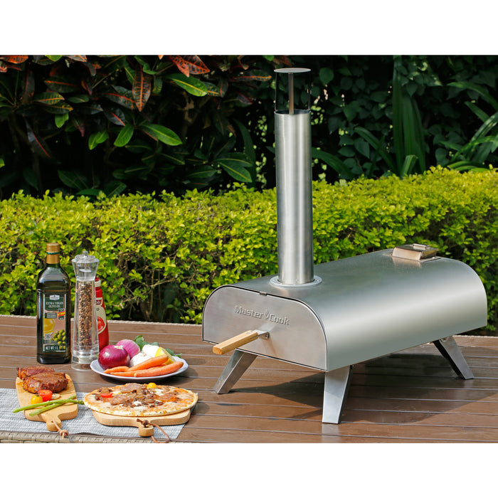 Mastercook Pellet Outdoor Stainless Pizza Oven
