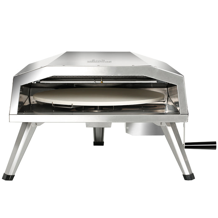 16'' Outdoor Propane Pizza Oven with Rotating Pizza Stone