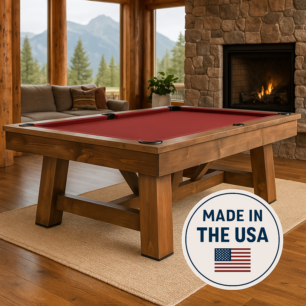Made in the USA pool table - Pooltables.com