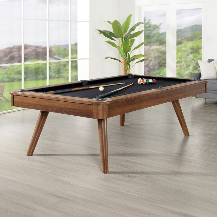 HB Home 8' Elton Walnut Pool Table