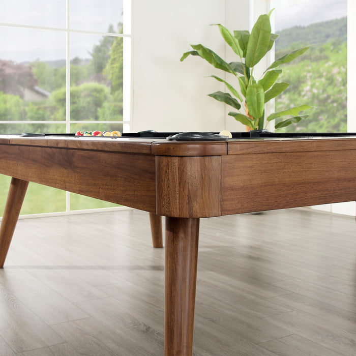HB Home 8' Elton Walnut Pool Table