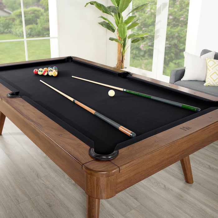 HB Home 8' Elton Walnut Pool Table