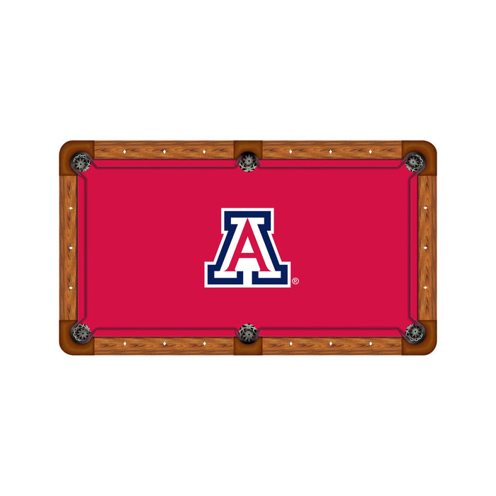 Wave 7 NCAA Alternate Logo Billiard Cloth - 8ft