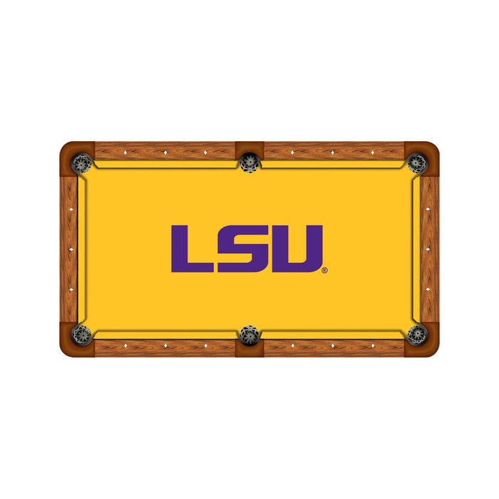 Wave 7 NCAA Alternate Logo Billiard Cloth - 8ft