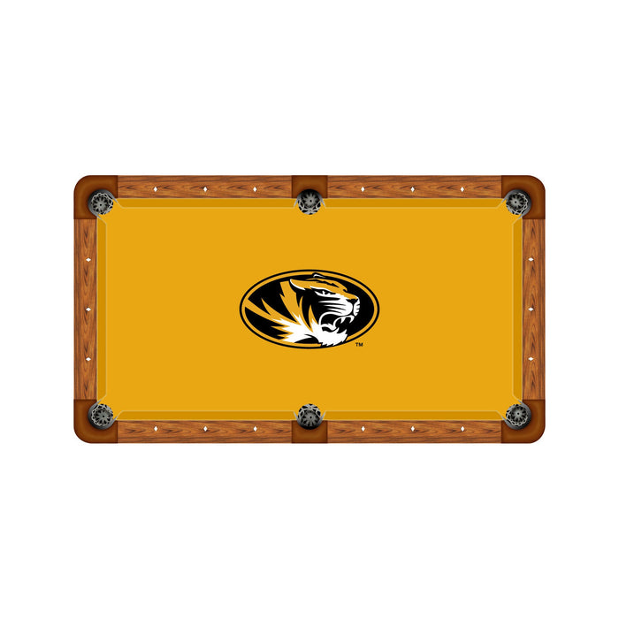 Wave 7 NCAA Alternate Logo Billiard Cloth - 8ft