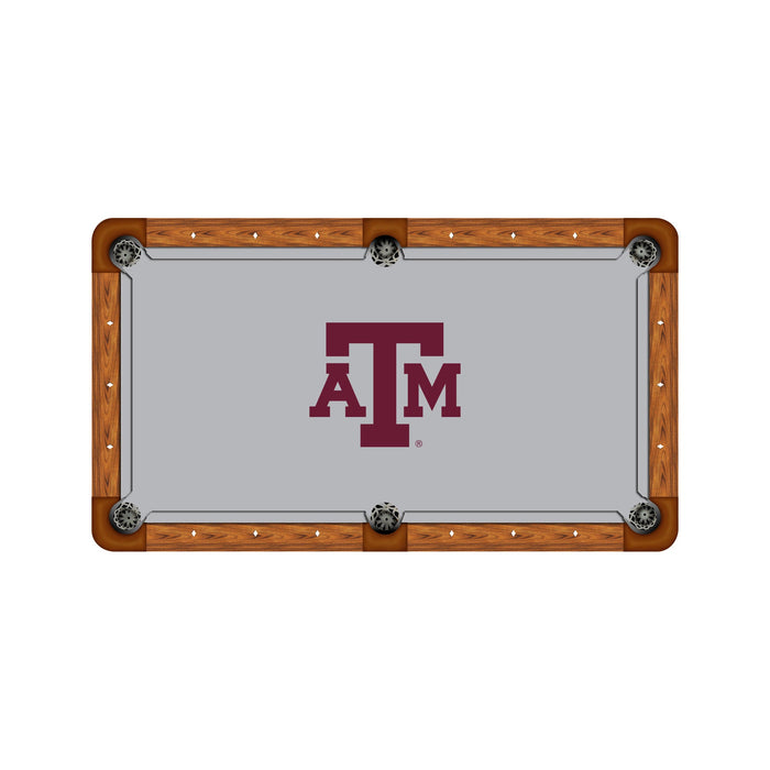 Wave 7 NCAA Alternate Logo Billiard Cloth - 8ft