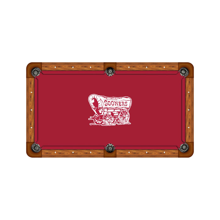 Wave 7 NCAA Alternate Logo Billiard Cloth - 8ft