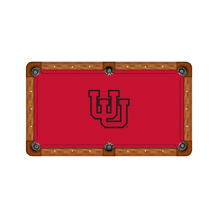 Wave 7 NCAA Alternate Logo Billiard Cloth - 8ft