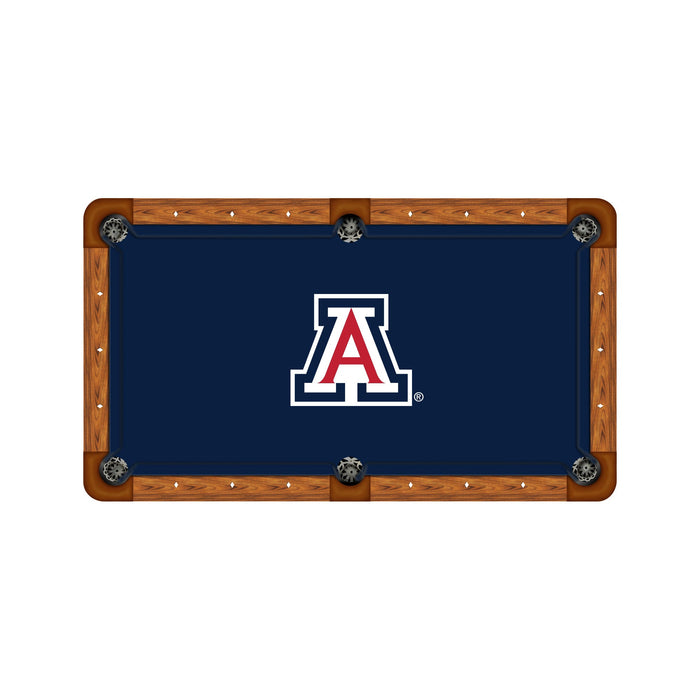 Wave 7 NCAA Logo Billiard Cloth - 9ft