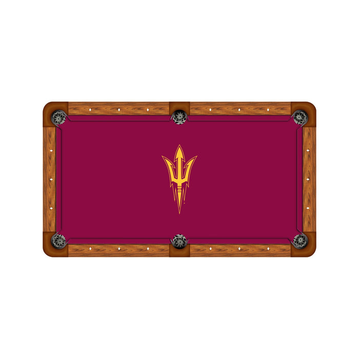 Wave 7 NCAA Logo Billiard Cloth - 9ft