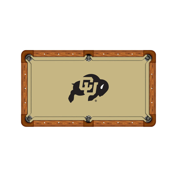 Wave 7 NCAA Logo Billiard Cloth - 9ft