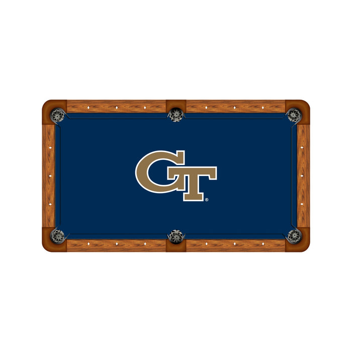 Wave 7 NCAA Logo Billiard Cloth - 9ft
