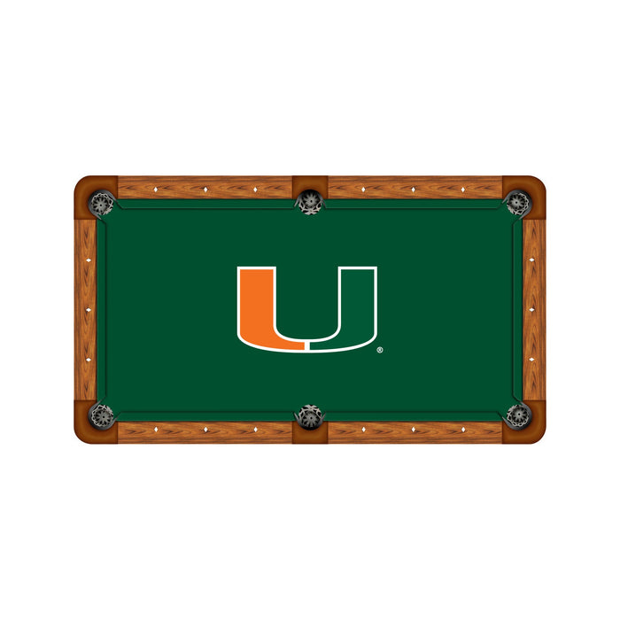 Wave 7 NCAA Logo Billiard Cloth - 9ft