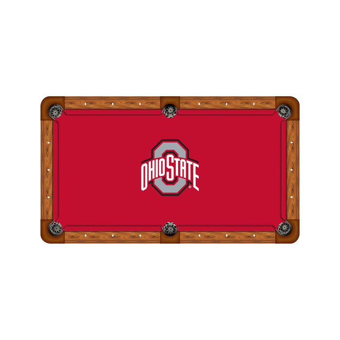 Wave 7 NCAA Logo Billiard Cloth - 9ft