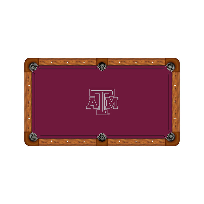 Wave 7 NCAA Logo Billiard Cloth - 9ft