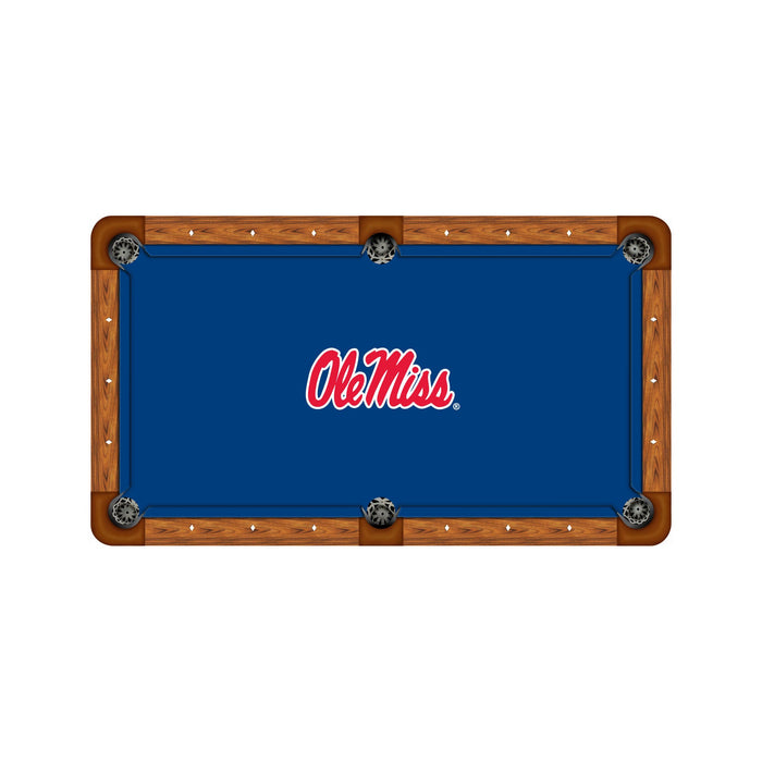 Wave 7 NCAA Logo Billiard Cloth - 9ft