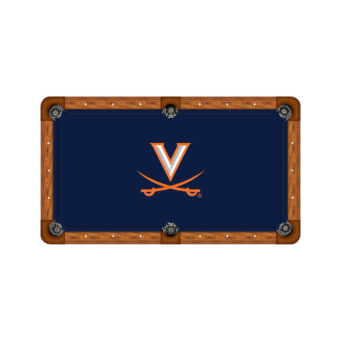 Wave 7 NCAA Logo Billiard Cloth - 9ft