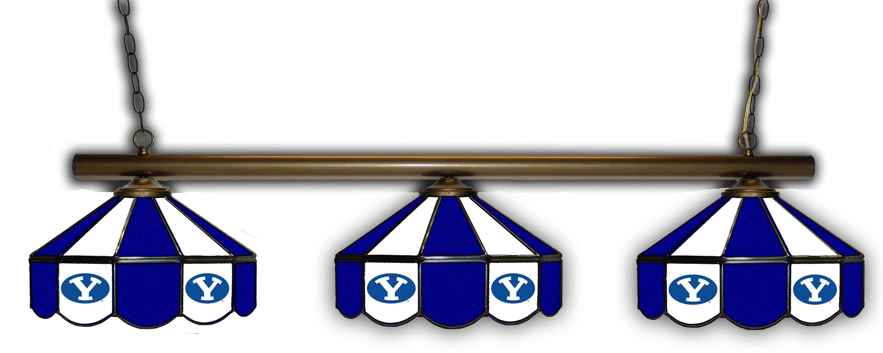Wave7 NCAA Tiffany 3-Light Game Table Light