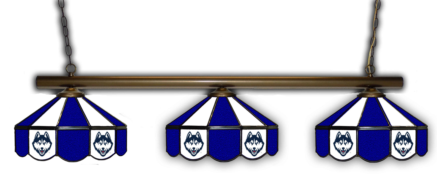Wave7 NCAA Tiffany 3-Light Game Table Light