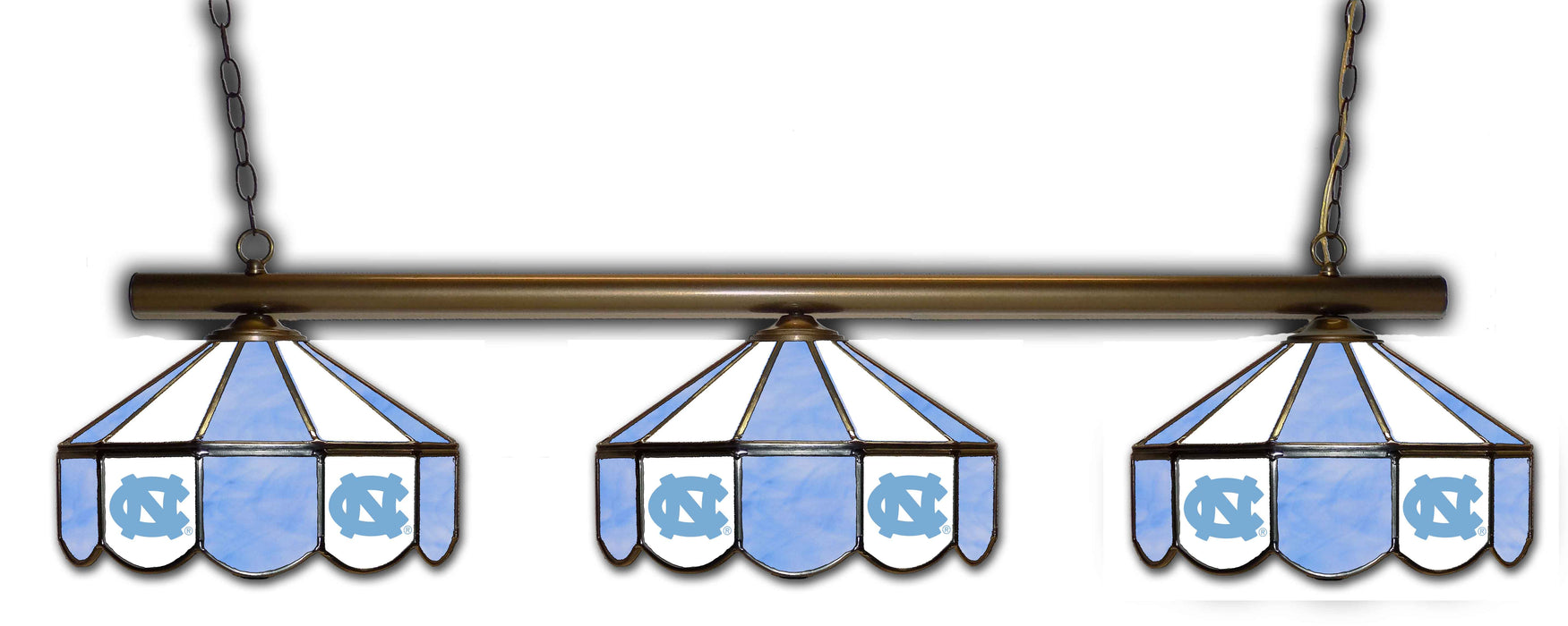 Wave7 NCAA Tiffany 3-Light Game Table Light