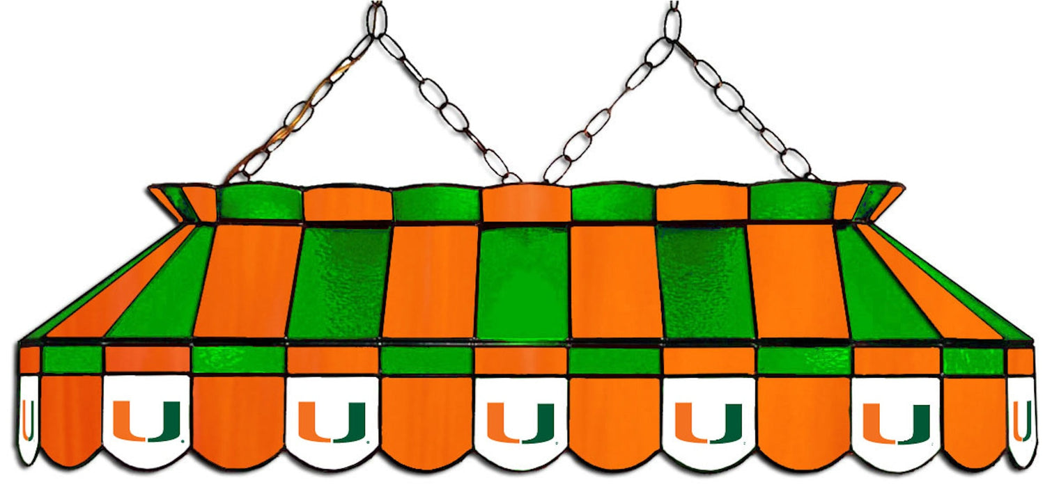 Wave7 NCAA 40" Tiffany Pool Table Light