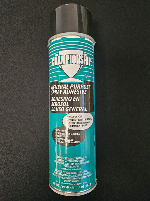 Championship Spray Adhesive - Pooltables.com