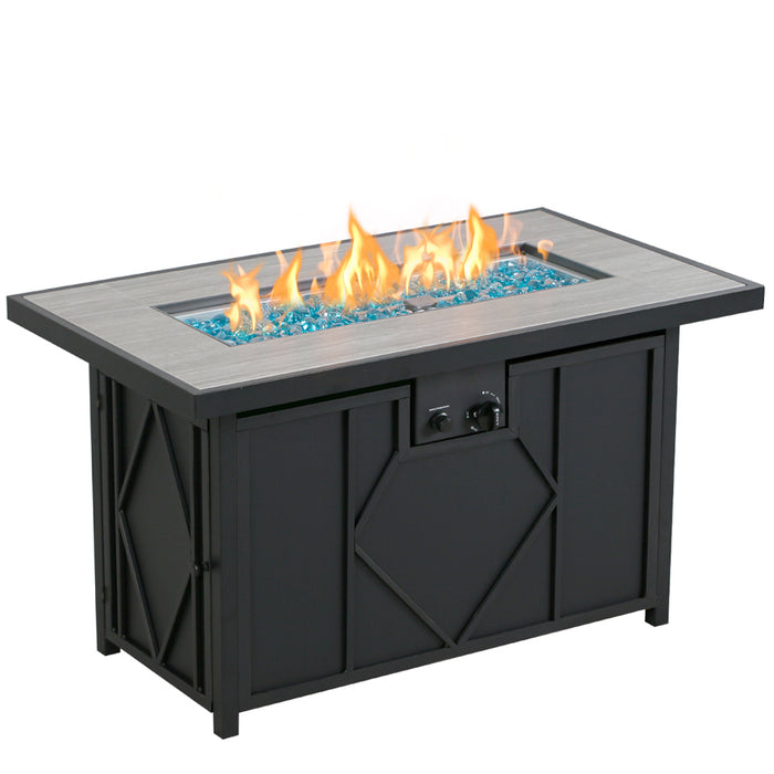 HEATMAXX 42” Outdoor Gas Fire Pit Table