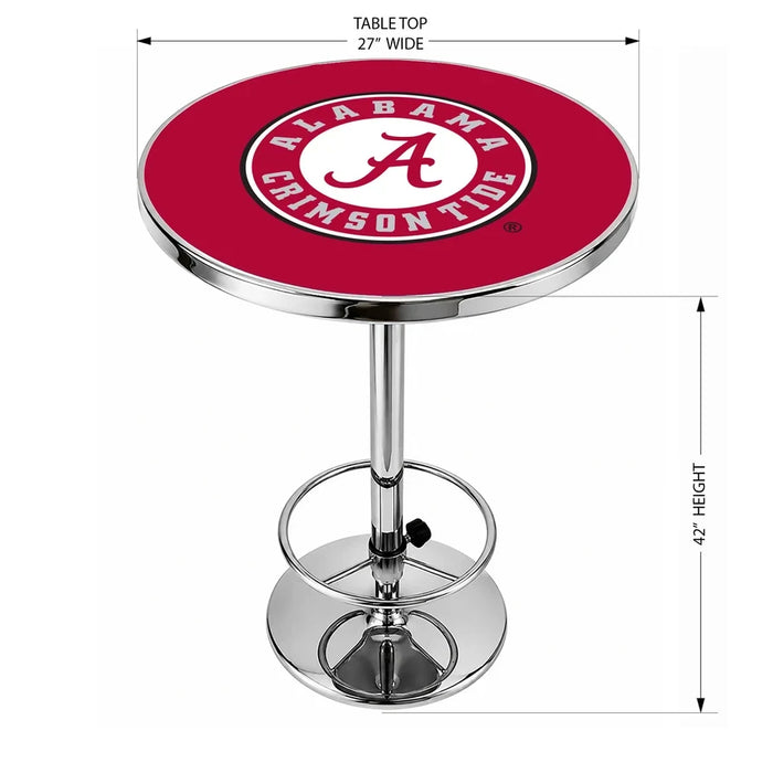 NCAA Licensed Pub Table & Two Barstool Set