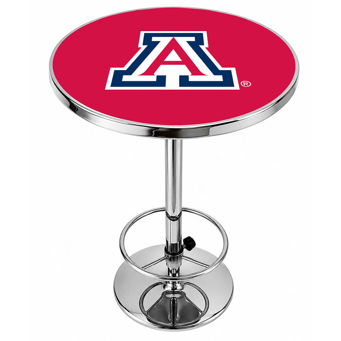 NCAA Licensed Chrome Pub Table