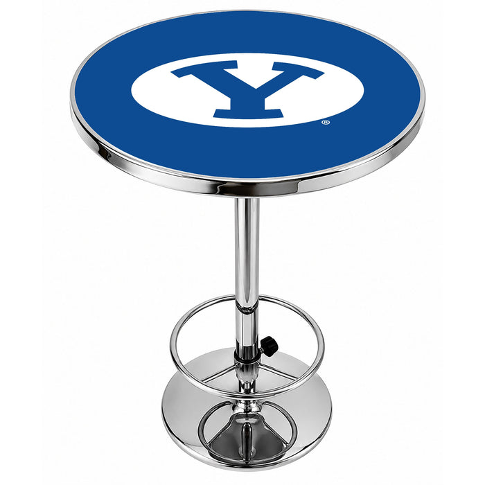 NCAA Licensed Chrome Pub Table