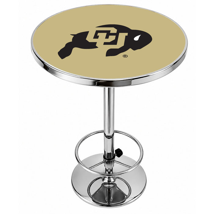 NCAA Licensed Chrome Pub Table