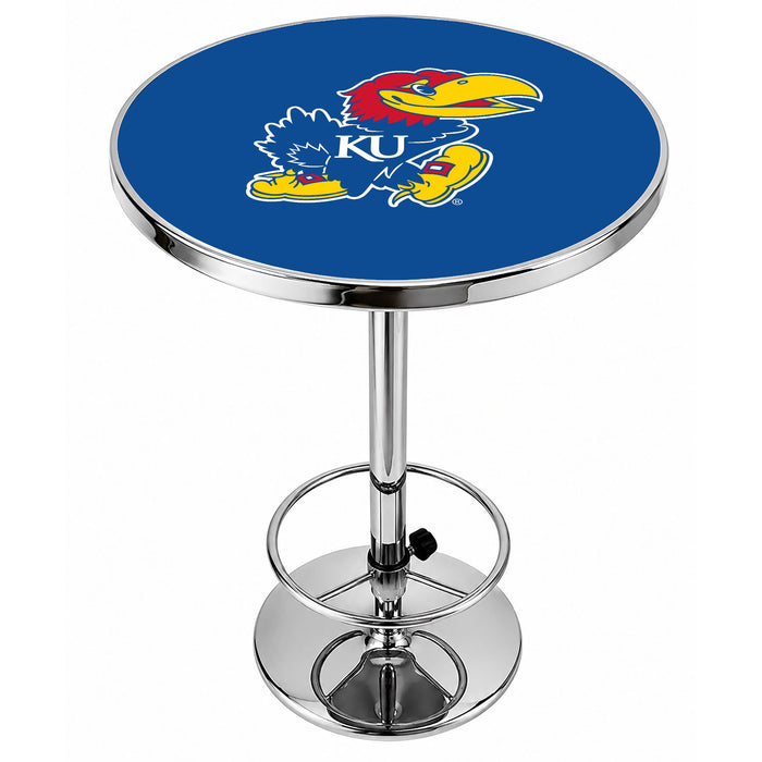 NCAA Licensed Chrome Pub Table