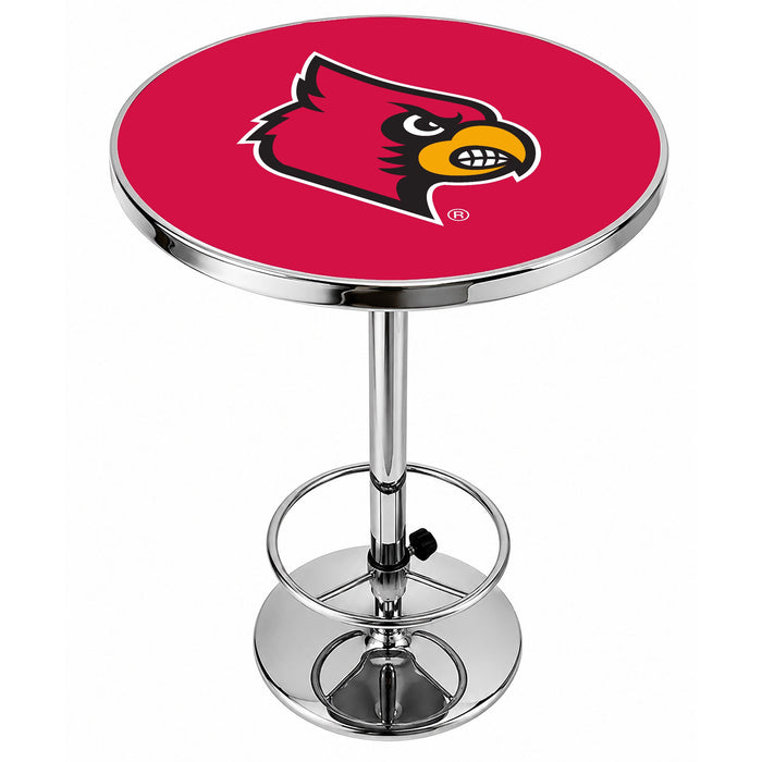 NCAA Licensed Chrome Pub Table