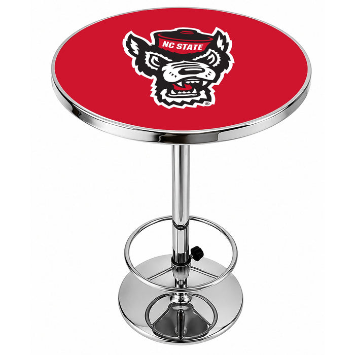 NCAA Licensed Chrome Pub Table