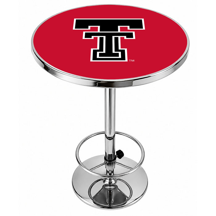 NCAA Licensed Chrome Pub Table