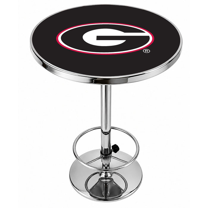 NCAA Licensed Chrome Pub Table