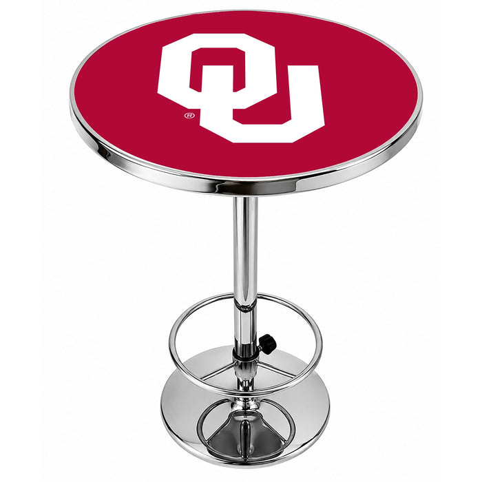 NCAA Licensed Chrome Pub Table