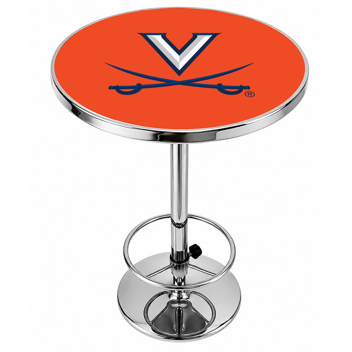 NCAA Licensed Chrome Pub Table
