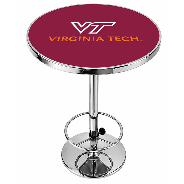 NCAA Licensed Chrome Pub Table