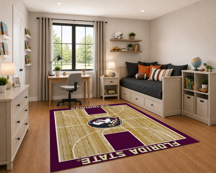 NCAA Home Court Area Rugs