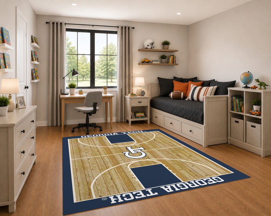 NCAA Home Court Area Rugs