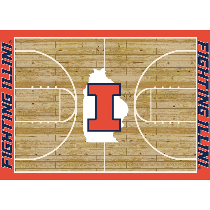 NCAA Home Court Area Rugs