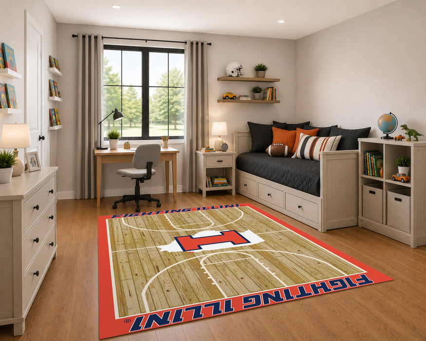 NCAA Home Court Area Rugs