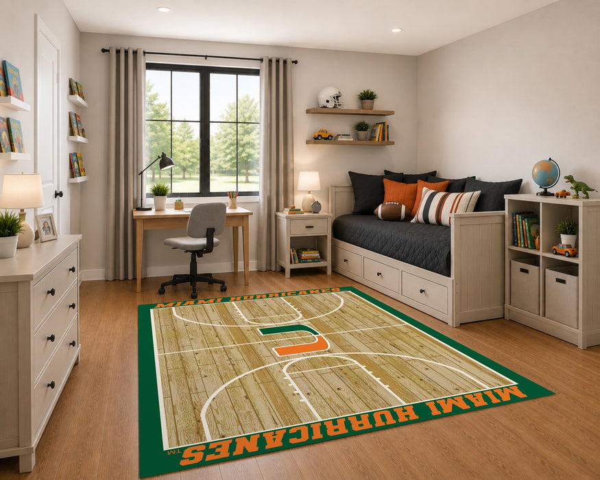 NCAA Home Court Area Rugs
