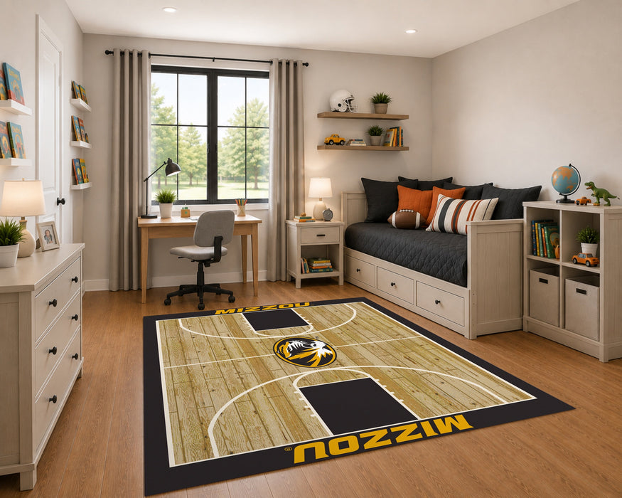 NCAA Home Court Area Rugs