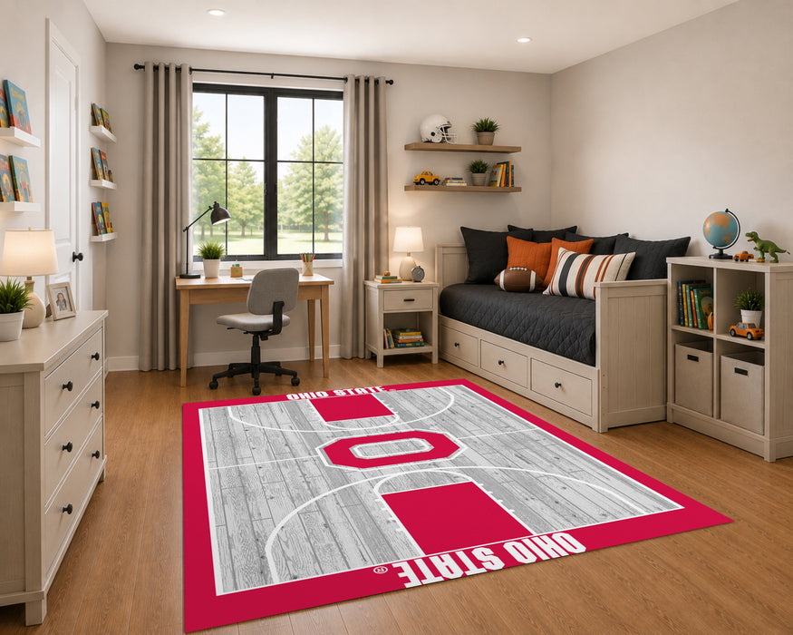 NCAA Home Court Area Rugs