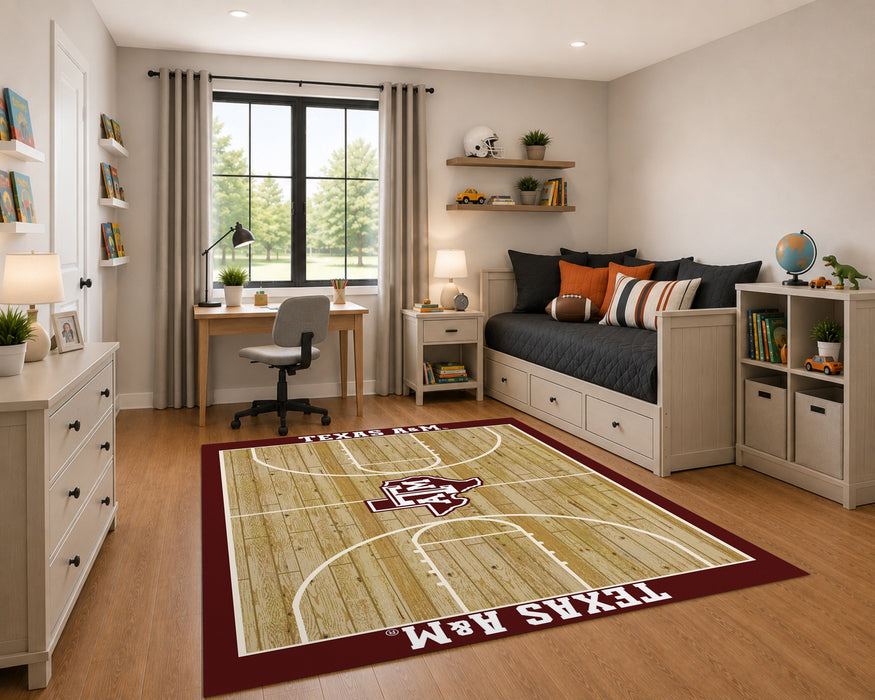 NCAA Home Court Area Rugs