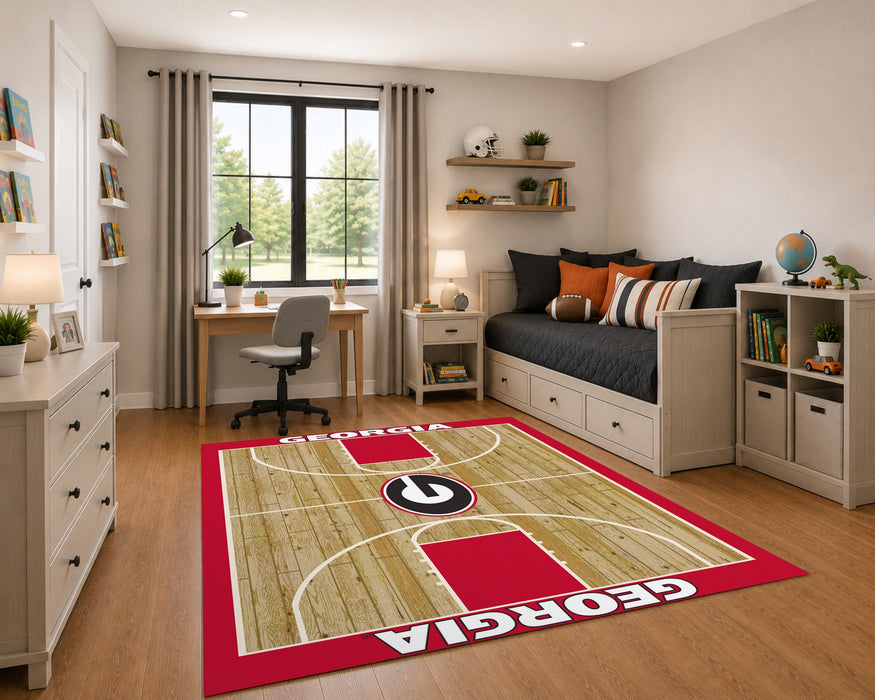 NCAA Home Court Area Rugs