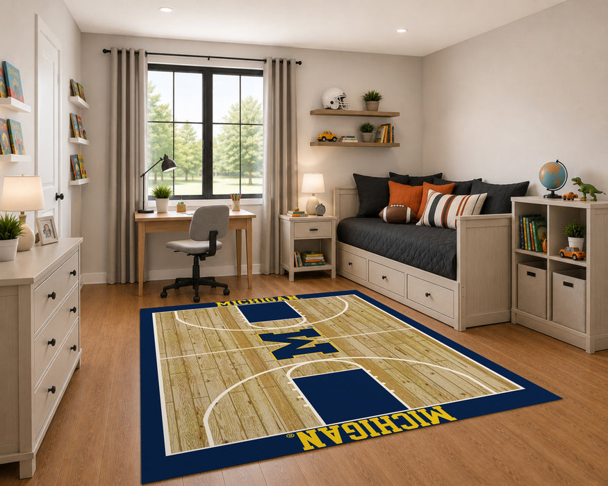 NCAA Home Court Area Rugs
