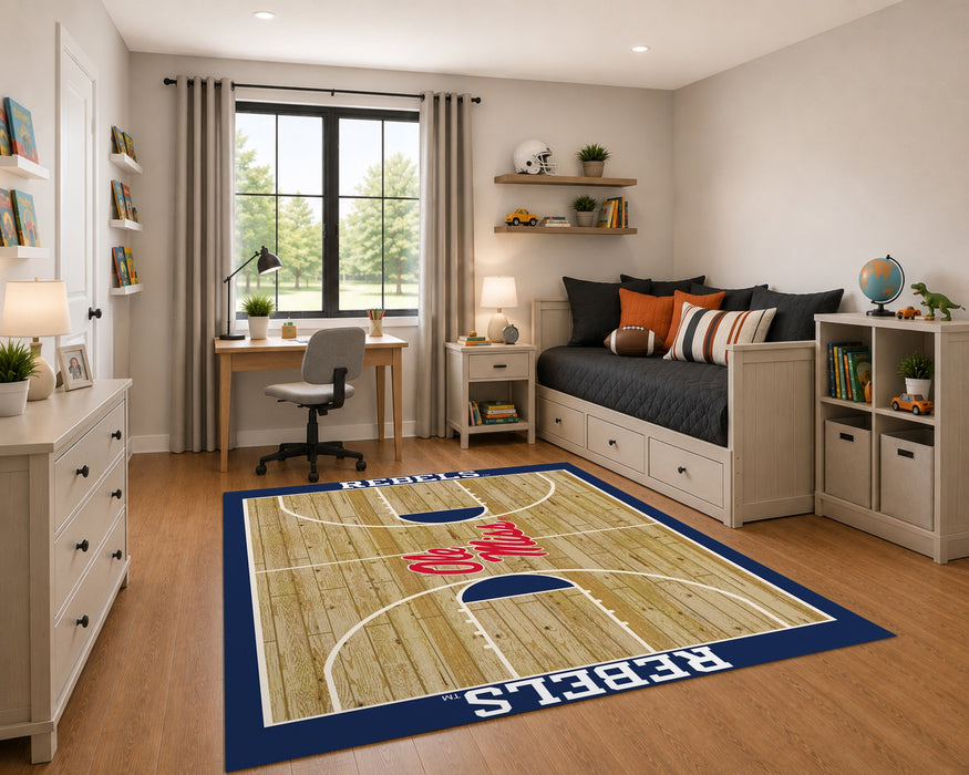 NCAA Home Court Area Rugs